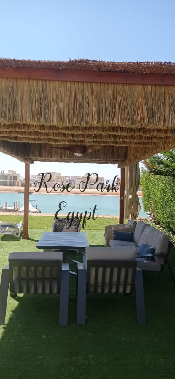 African thatch pergola project